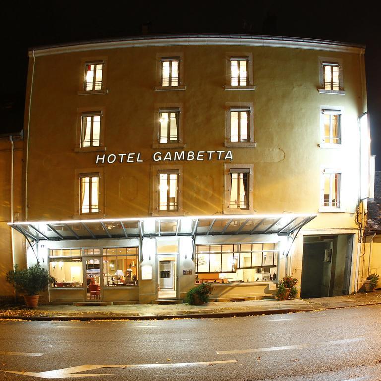 Hotel Gambetta Lons-le-Saunier Kültér fotó
